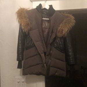 Girls Rudsak Winter Coat down, fur, leather